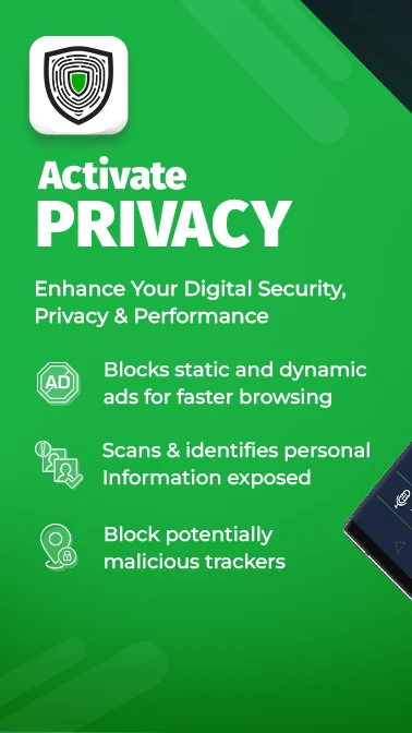 Activate Privacy™ screenshot